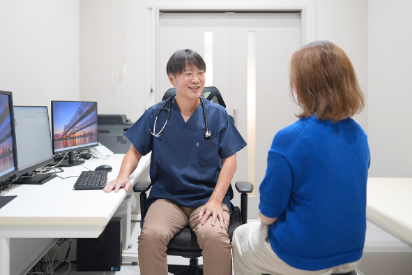 診察の様子